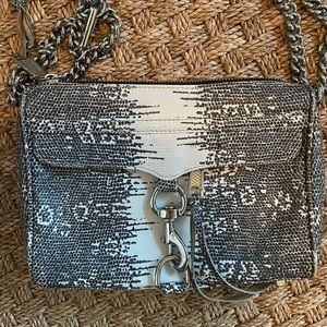 Rebecca Minkoff black and white purse